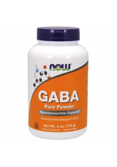 GABA Pure Powder 170 гр (NOW)