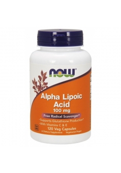 Alpha Lipoic Acid 100 мг 120 капс (NOW)