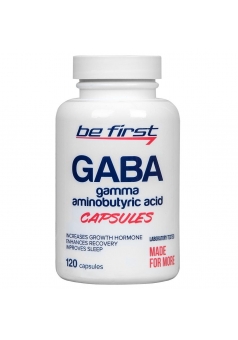 Габа Активизирует процессы мозга GABA Capsules 120 капс (Be First)