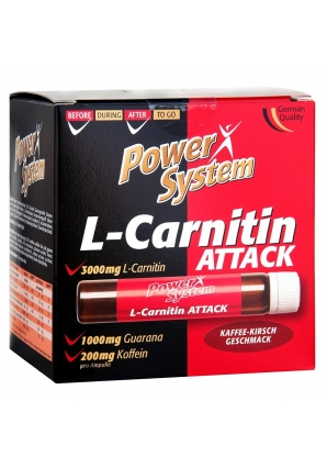 L-Carnitin Attack 3000 мг 20 амп (Power System)