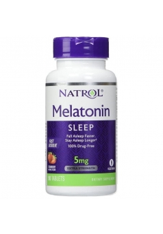 Melatonin 5 мг 90 табл (Natrol)
