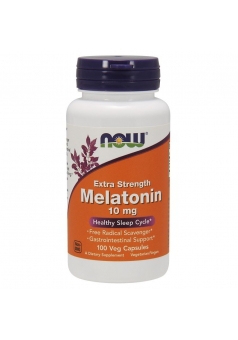 Melatonin Extra Strength 10 мг 100 капс (NOW)