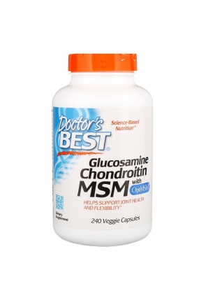 Glucosamine Chondroitin MSM with OptiMSM 240 капс (Doctor's Best)