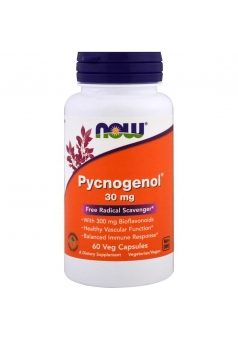 Pycnogenol 30 мг 60 капс (NOW)