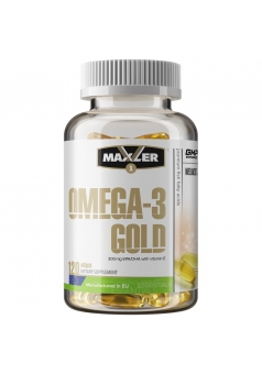 Omega-3 Gold EU 120 капс (Maxler)