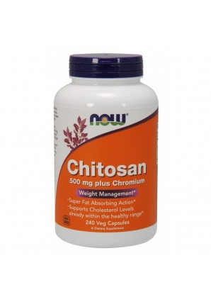 Chitosan 500 мг plus Chromium 240 капс (NOW)