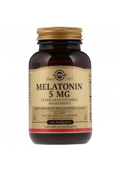 Melatonin 5 мг 120 жев.табл. (Solgar)