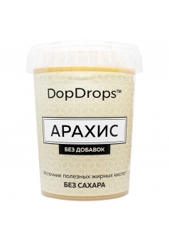 Протеиновая паста Арахис, без добавок 1000 гр (DopDrops)