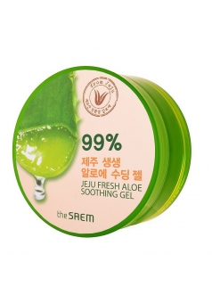 Гель с алоэ универсальный увлажняющий Jeju Fresh Aloe Soothing Gel 99% 300 мл (The Saem)