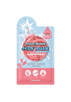 Маска для лица с желе антивозрастная water Bomb Jelly mask - Anti Wrinkle 33 мл (Berrisom)