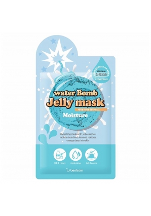Маска для лица с желе увлажняющая Berrisom water Bomb Jelly mask - Moisture 33 мл (Berrisom)