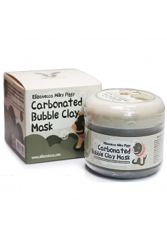 Маска для лица глиняно-пузырьковая Carbonated Bubble Clay Mask 100 мл (Elizavecca)