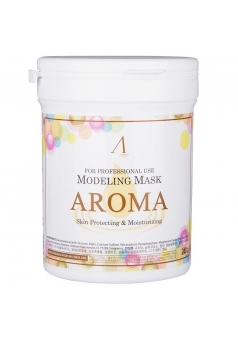 Маска альгинатная антивозрастная питательная Aroma Modeling Mask 240 гр - банка (Anskin)