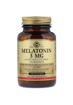 Melatonin 3 мг 120 жев.табл. (Solgar)