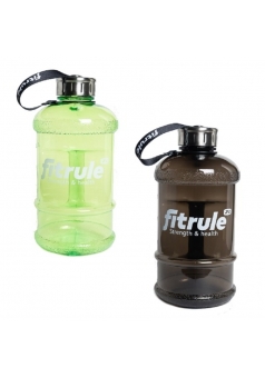 Бутылка для воды, металлическая крышка 1,3 л (Fitrule)