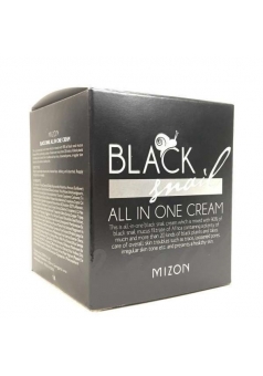 Многофункциональный крем с экстрактом черной улитки Black Snail All In One Cream  75 мл (Mizon)