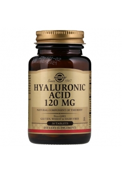 Hyaluronic Acid 120 мг 30 табл (Solgar)