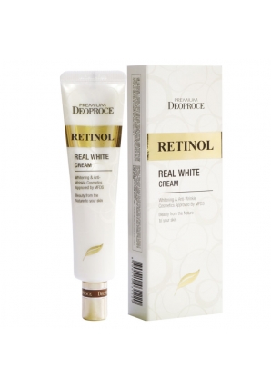 Крем отбеливающий и от морщин Premium Retinol Real White Cream 40 мл (Deoproce)