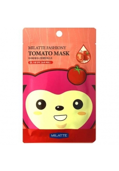 Тканевая маска томатная Fashiony Tomato Mask Sheet 21 гр (Milatte)