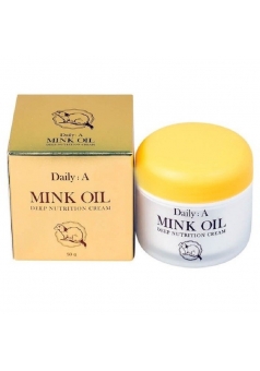 Крем для лица питательный Daily: A Mink Oil Deep Nutrition Cream 50 гр (Deoproce)