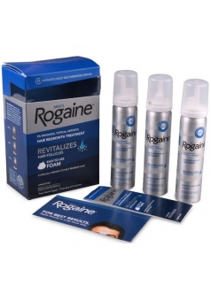 Пена от выпадения волос для мужчин Rogaine 5% 60 мл 3 шт (Johnson & Johnson)