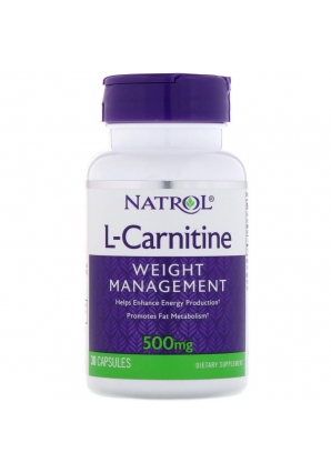 L-Carnitine 500 мг 30 капс (Natrol)
