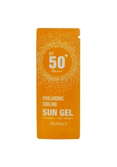 Солнцезащитный гель Hyaluronic Cooling Sun Gel Spf50++ (Deoproce)