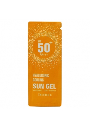 Cолнцезащитный гель Hyaluronic Cooling Sun Gel Spf50++ (Deoproce)