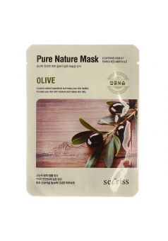 Маска для лица тканевая Secriss Pure Nature Mask Pack 25 мл (Anskin)