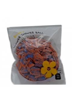 Мочалка для душа Flower Shower Ball 1 шт 12 х 17 см (Sungbo Cleamy)