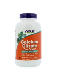 Calcium Citrate Pure Powder 227 гр (NOW)