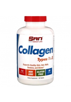 Collagen Types 1 & 3 Powder 180 табл (SAN)