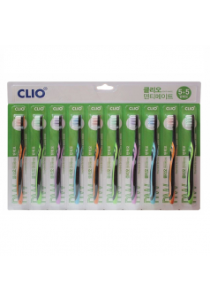 Набор зубных щеток Denti-Mate Normal Toothbrush 5+5 (Clio)