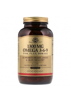 Omega 3-6-9 1300 мг 120 капс (Solgar)
