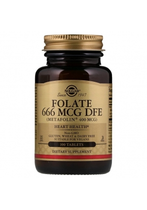 Folate 666 мкг DFE 100 табл (Solgar)
