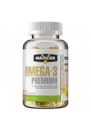 Omega-3 Premium USA 60 капс (Maxler)