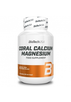 Coral Calcium Magnesium 100 табл (BioTechUSA)