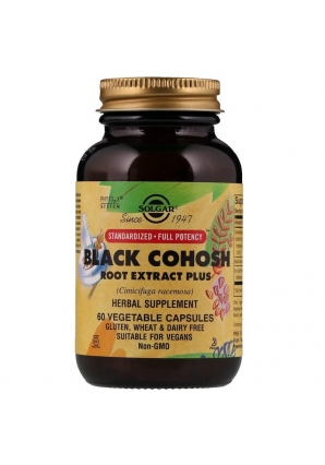 Black Cohosh Root Extract Plus 60 раст капс (Solgar)