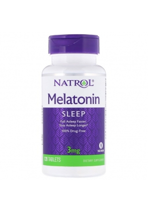 Melatonin 3 мг 120 табл (Natrol)