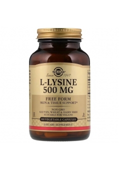 L-Lysine 500 мг 100 капс (Solgar)