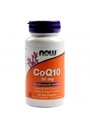CoQ10 30 мг 60 капс (NOW) 