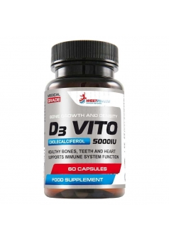 Vitamin D3 5000 МЕ 60 капс (WestPharm)