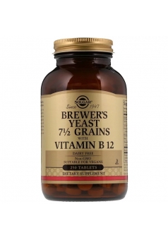 Brewer's Yeast 7 1/2 Grains with Vitamin B12 250 табл (Solgar)
