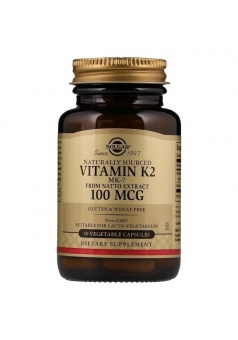 Naturally Sourced Vitamin K2 100 мкг 50 капс (Solgar)