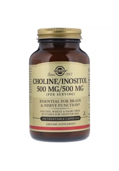 Choline/Inositol 500 мг/500 мг 100 капс (Solgar)