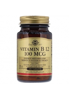 Vitamin B12 100 мкг 100 табл (Solgar)
