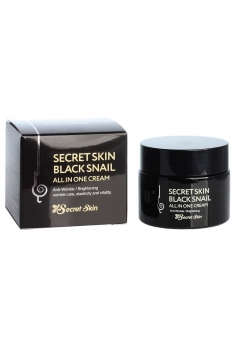 Крем для лица с экстрактом черной улитки Black Snail All In One Cream 50 гр (Secret Skin)