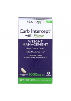 Carb Intercept with Phase 2 1000 мг 60 капс (Natrol)