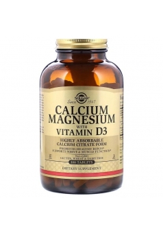 Calcium Magnesium with Vitamin D3 300 табл (Solgar)