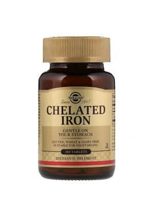 Chelated Iron 100 табл (Solgar)